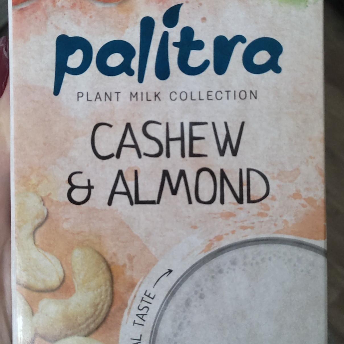 Фото - Напиток ореховый кешью миндаль cashew&almond Palitra