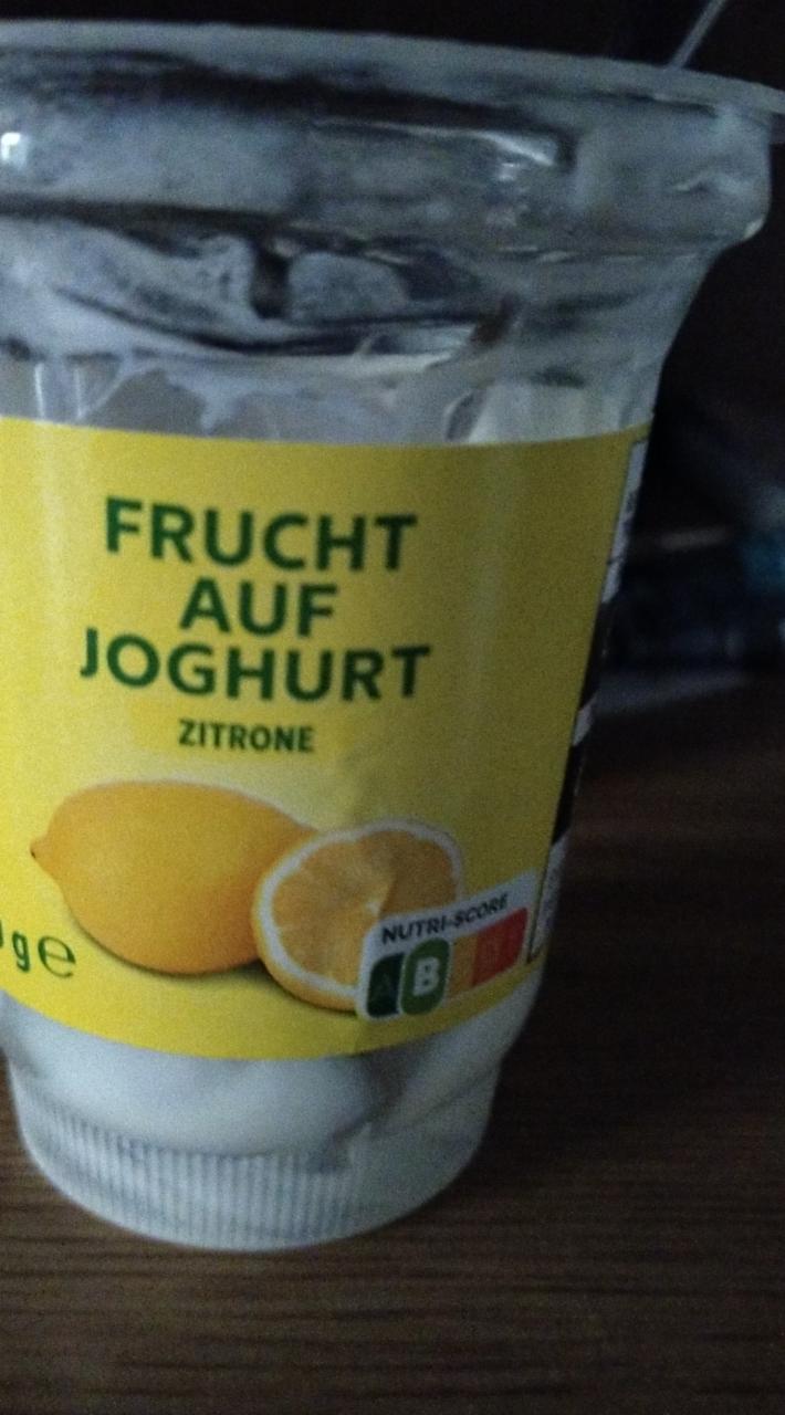 Фото - йогурт с лимоном Frucht auf Joghurt Frischprodukte