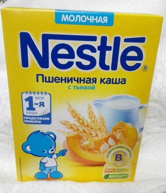 Фото - Пшеничная каша молочная с тыквой Nestle