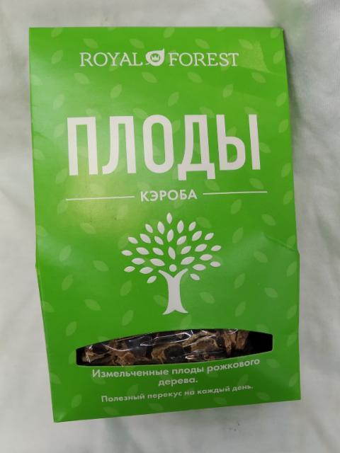 Фото - Плоды кэроба измельченные Royal Forest