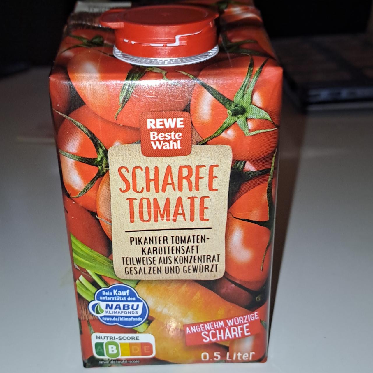 Фото - Scharfe tomate Saft Rewe Beste Wahl
