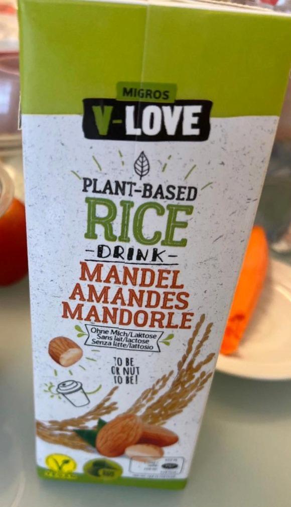 Фото - Молоко рисовое V-Love Rice Drink Mandel Migros