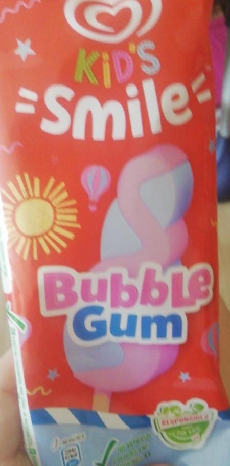 Фото - мороженое bubble gum Kids smile