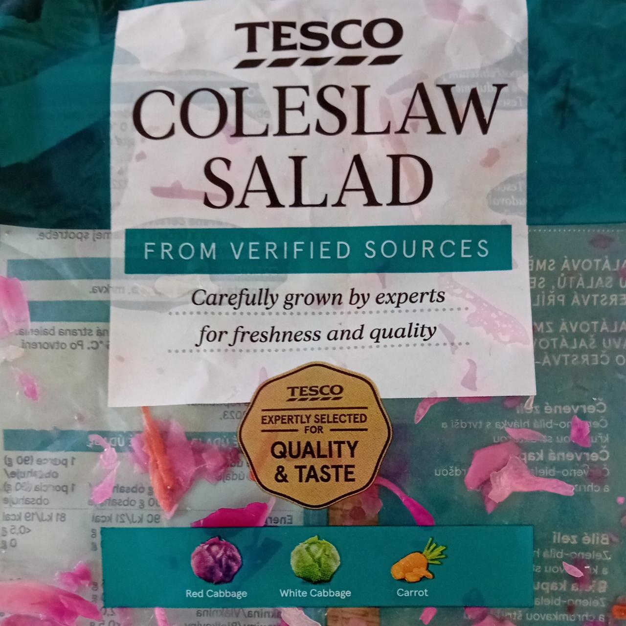 Фото - Coleslaw salat Tesco
