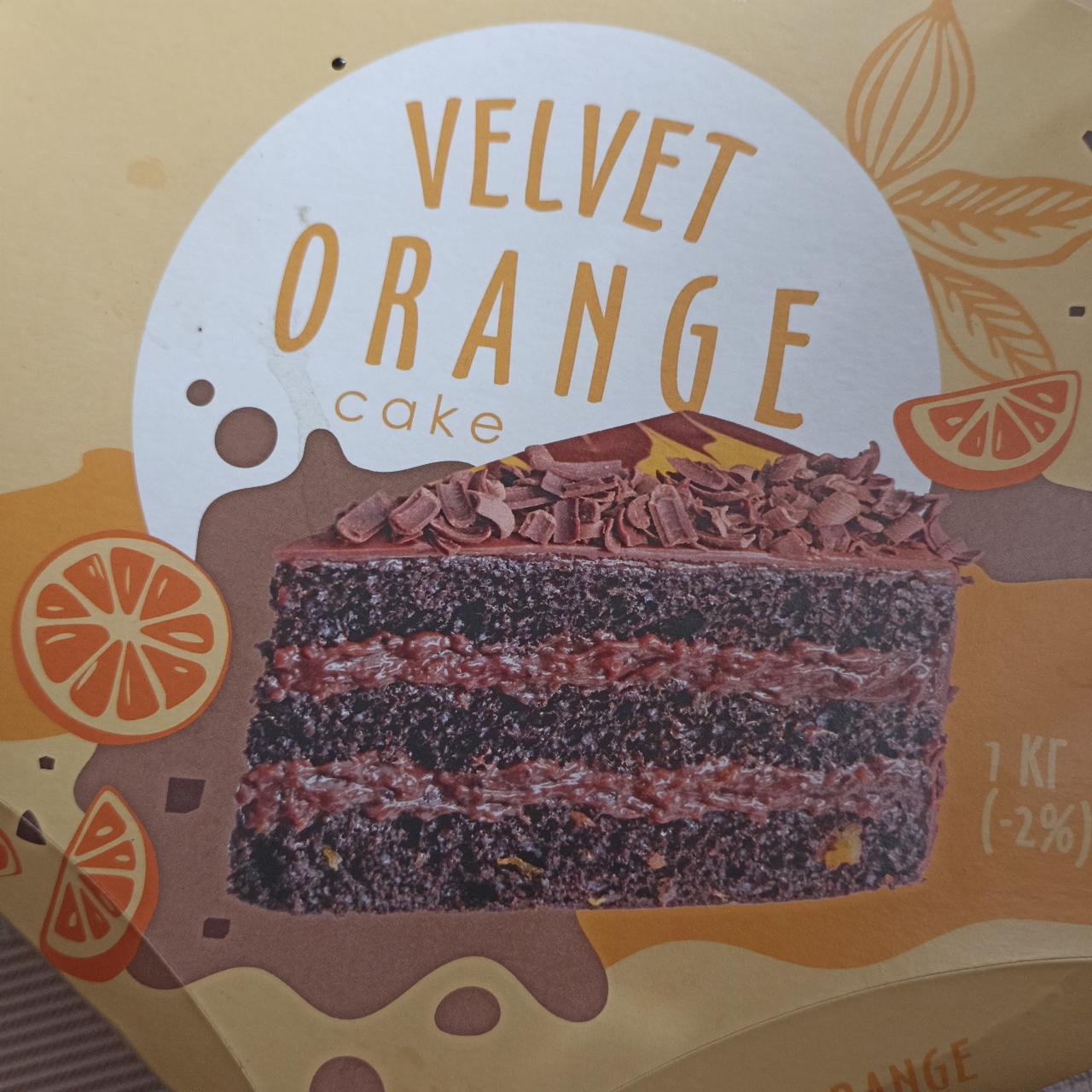 Фото - Торт Velvet Orange Cake Vatsak Вацак