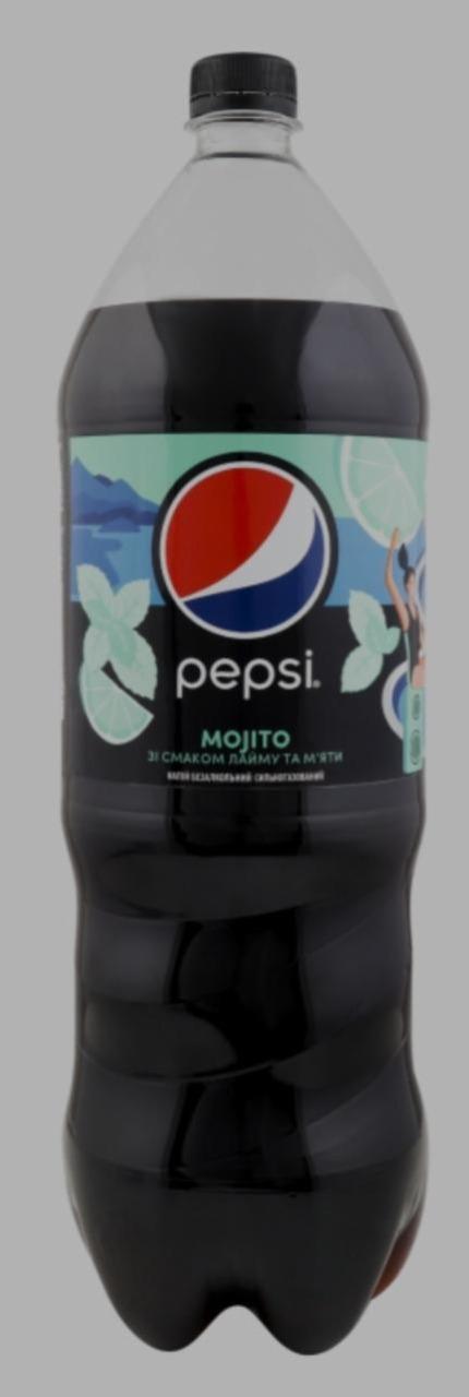 Фото - Напиток безалкогольный сильногазированный со вкусом лайма и мяты Mojito Pepsi