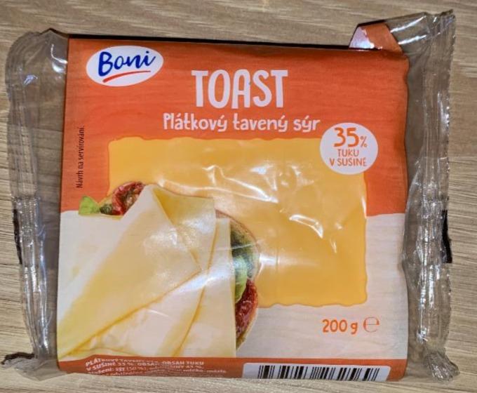 Фото - Сыр плавленый тостовый Toast platkovy taverny Boni