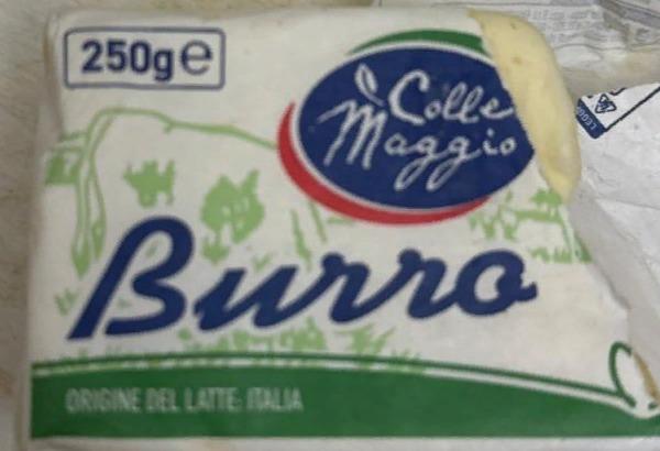 Фото - Масло сливочное burro Colle maggio