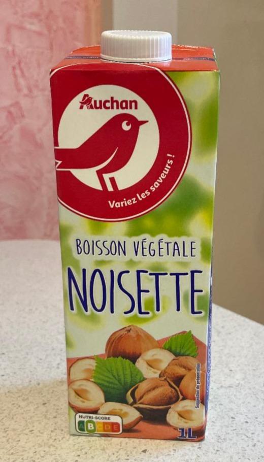Фото - Напиток растительный ореховый Boisson Vegetale Noisette Auchan Ашан