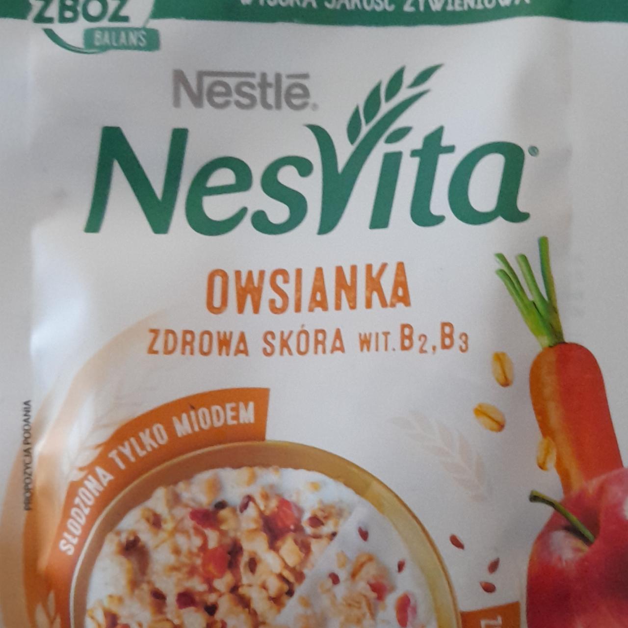 Фото - Овсянка с морковкой и яблоком NesVita Owsianka Zdrowa skóra Witaminy B2, B3 Nestlé