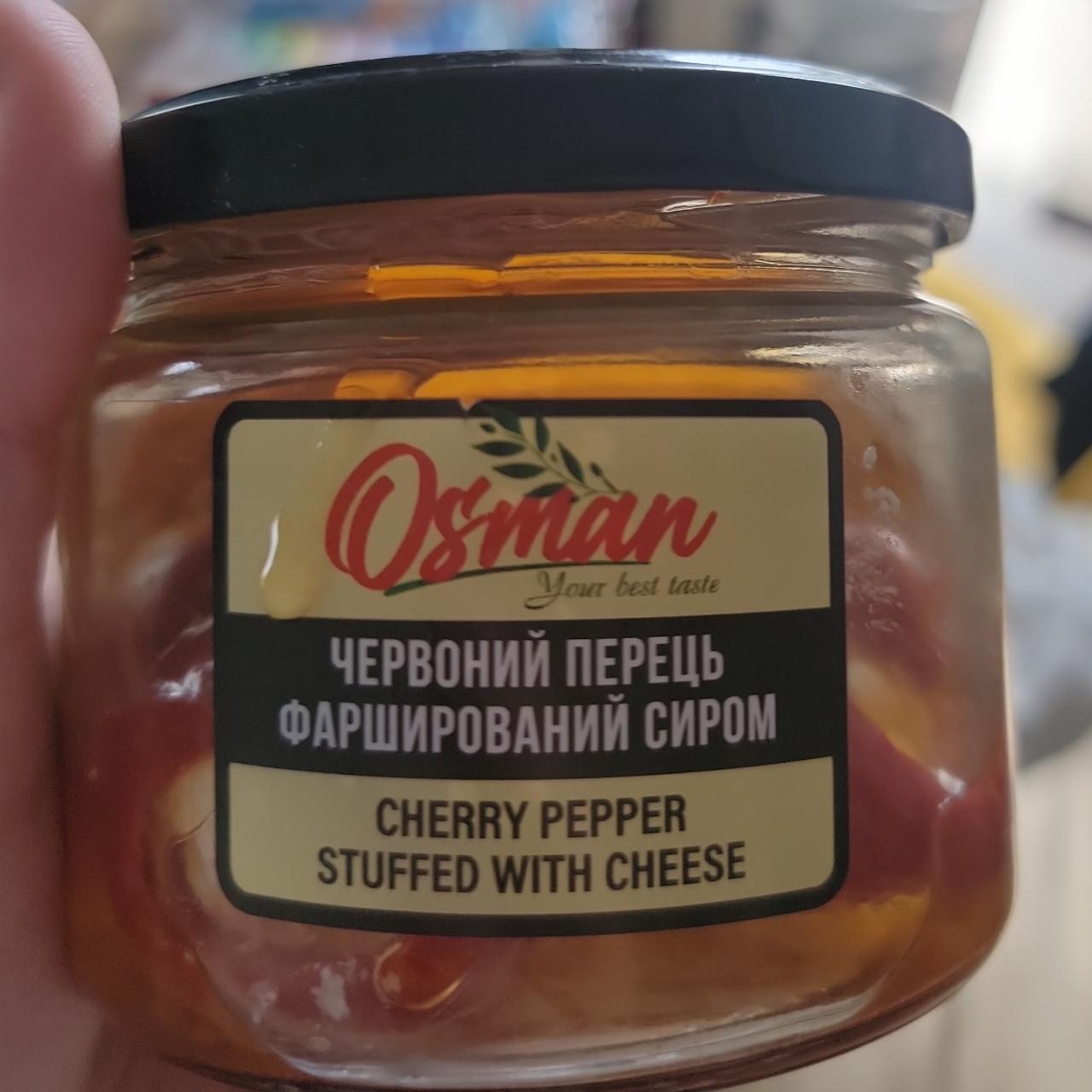 Фото - Перец красный фаршированный сыром Osman