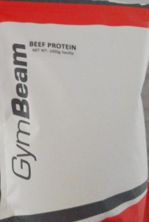 Фото - протеин говяжий ванильный GymBeam