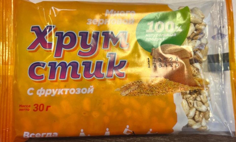 Фото - Батончик с фруктозой многозерновой Хрумстик