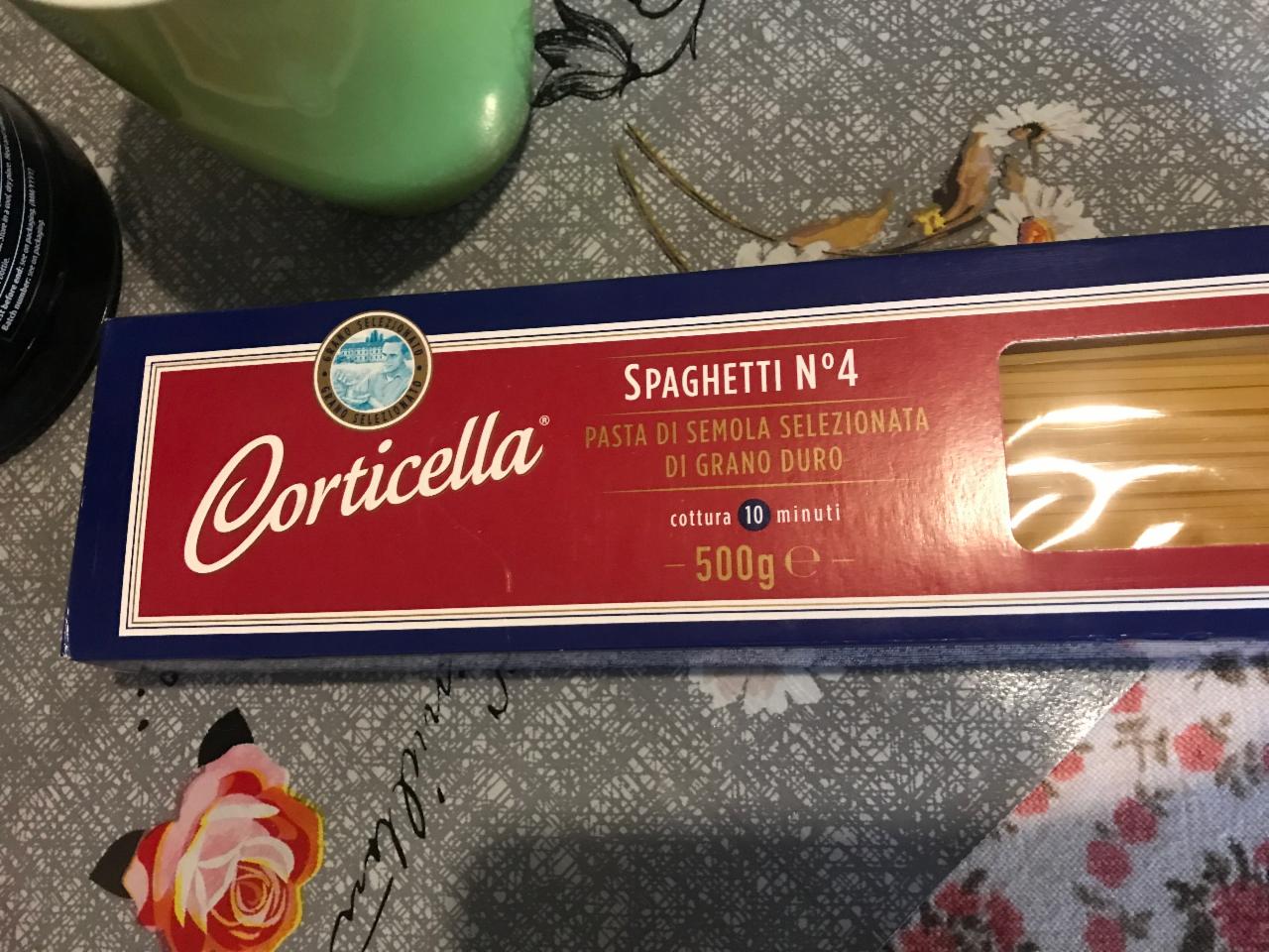 Фото - Макаронные изделия Спагетти №4 Corticella