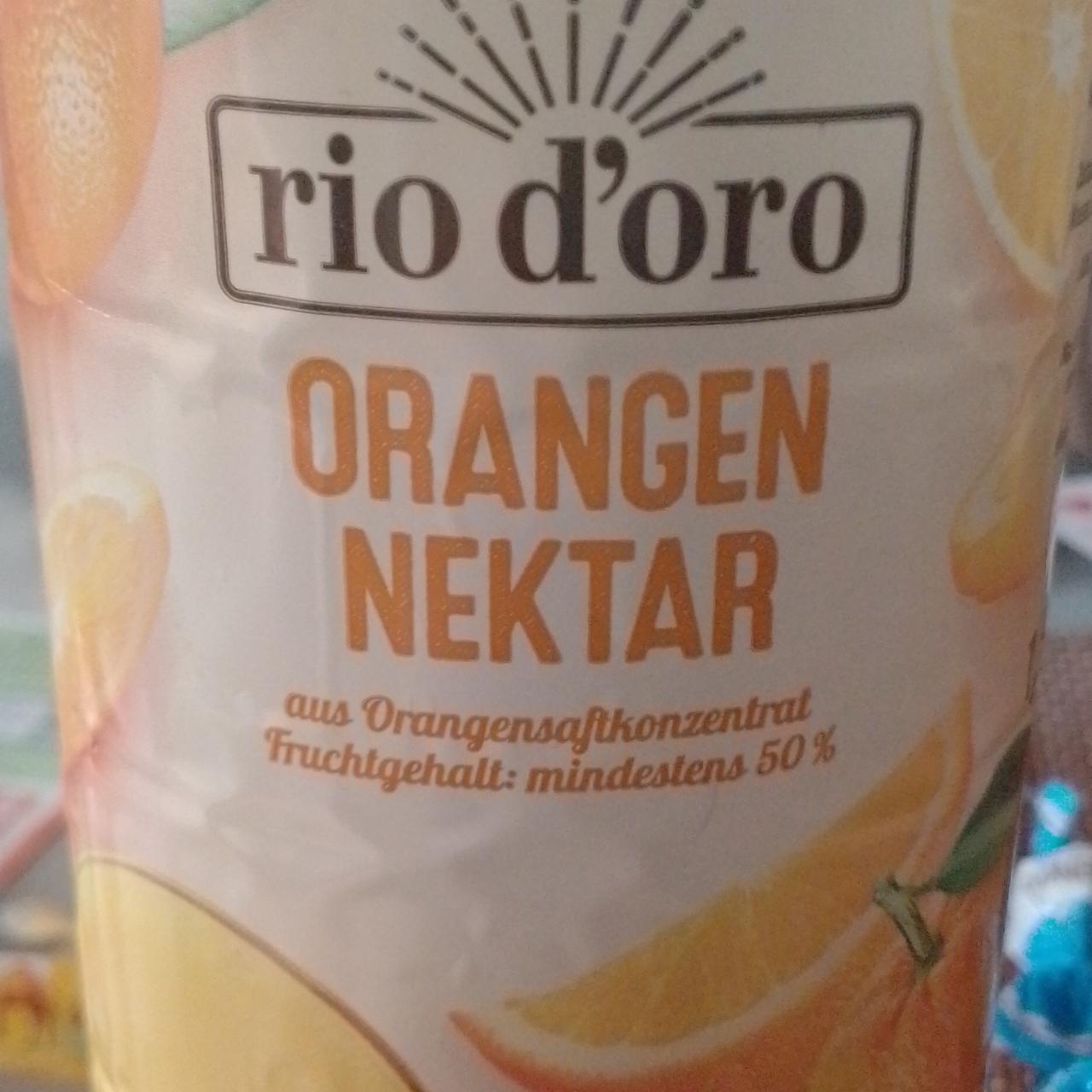 Фото - апельсиновый сок Rio D'oro