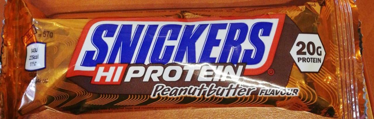 Фото - Протеиновый батончик Snickers Hi-Protein