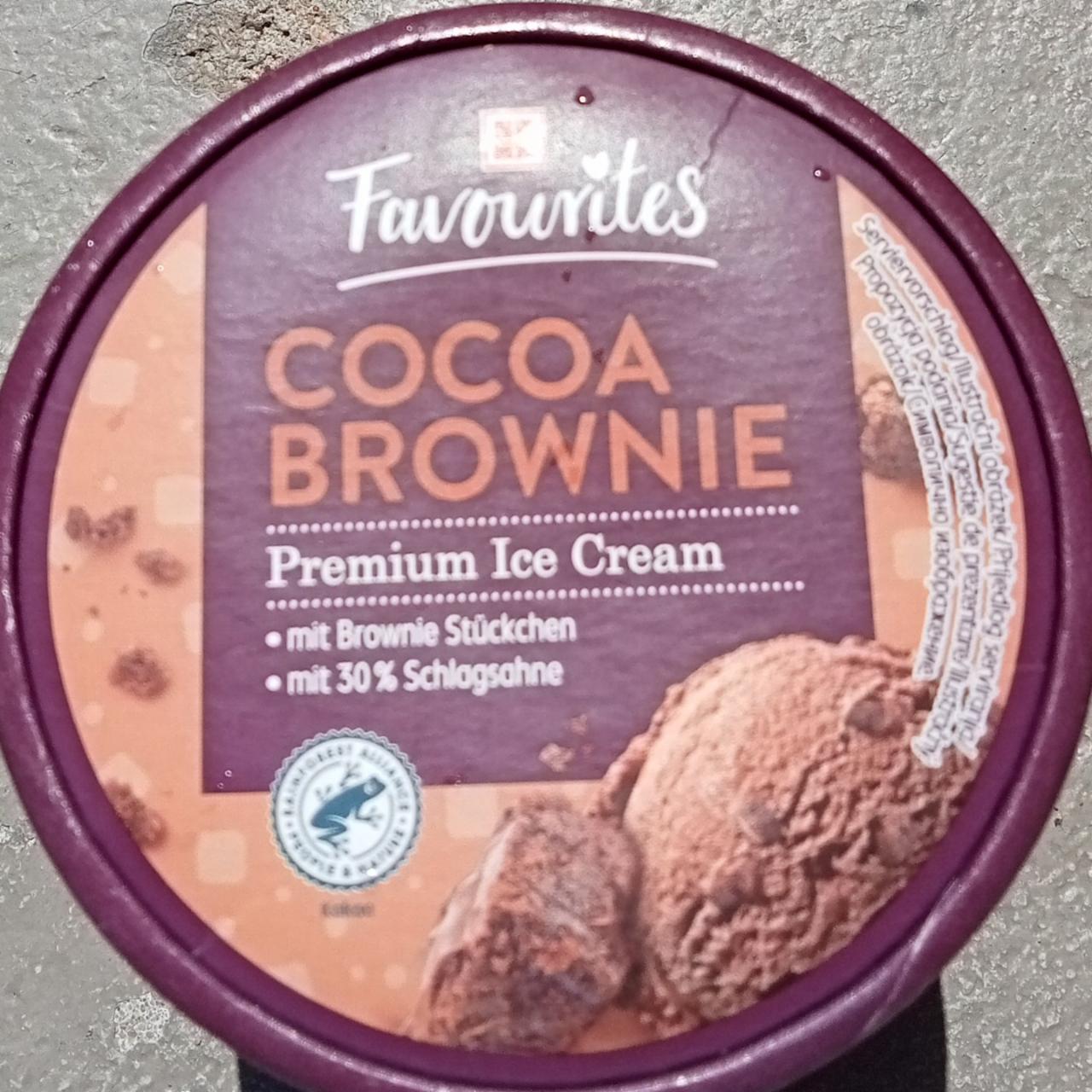 Фото - Мороженое Premium Ice Cream Cocoa Brownie K-Favourites