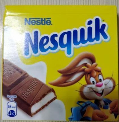 Фото - Шоколад Nesquik Несквик с молочной начинкой и кальцием Nestle