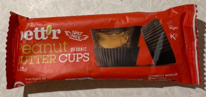 Фото - Organic Peanut Butter Cups Bett'r