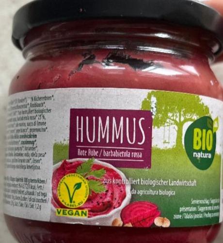Фото - Хумус со свеклой Hummus Rote Rübe Bio Natura