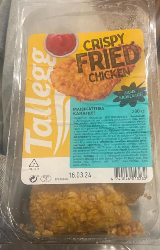 Фото - Crispy fried chicken Tallegg