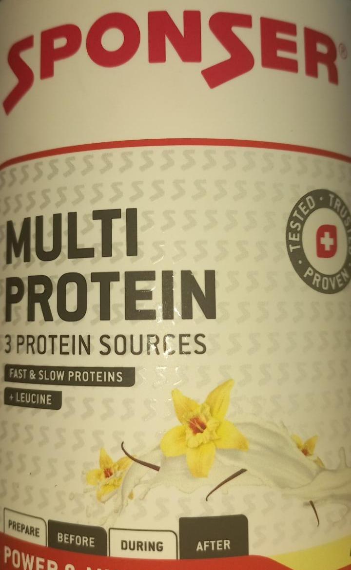 Фото - Протеин Multi со вкусом ванили Sponser