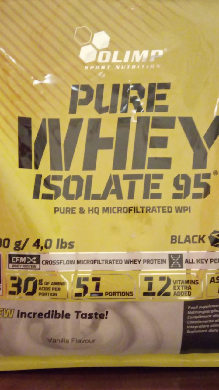 Фото - Протеин Pure WHEY isolate 95 Olimp sport nutrition