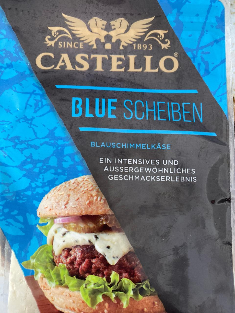 Фото - сыр с плесенью голубой 37% Castello