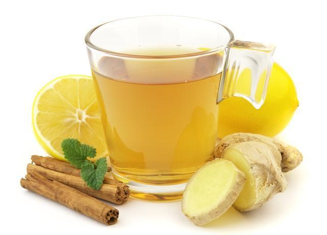 Фото - имбирный чай с лимоном