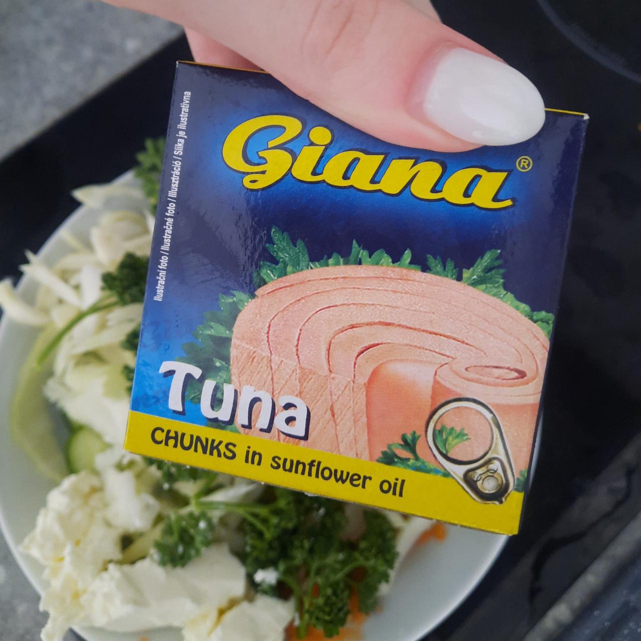 Фото - тунец консервированный в подсолнечном масле Giana