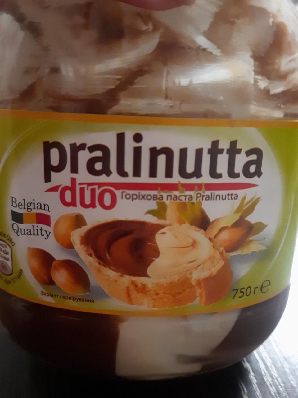 Фото - Шоколадная паста с молочным какао и лесными орехами Pralinutta duo