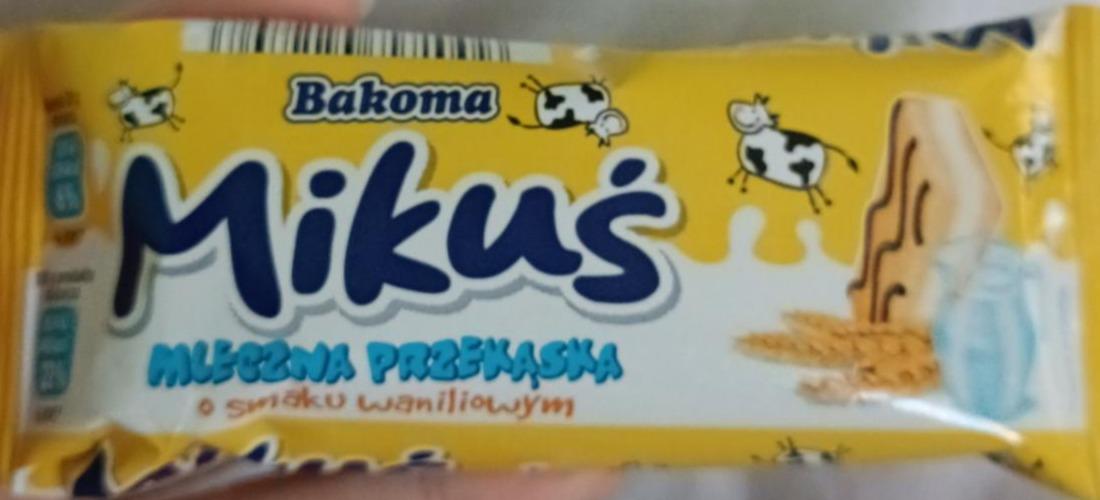 Фото - Пирожное молочное с ароматом ванили Mikus Bakoma