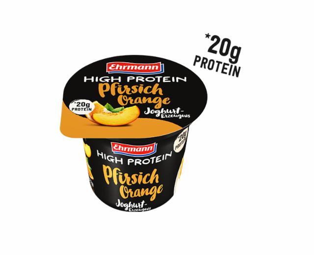 Фото - Hight protein joghurt персик-апельсин Ehrmann