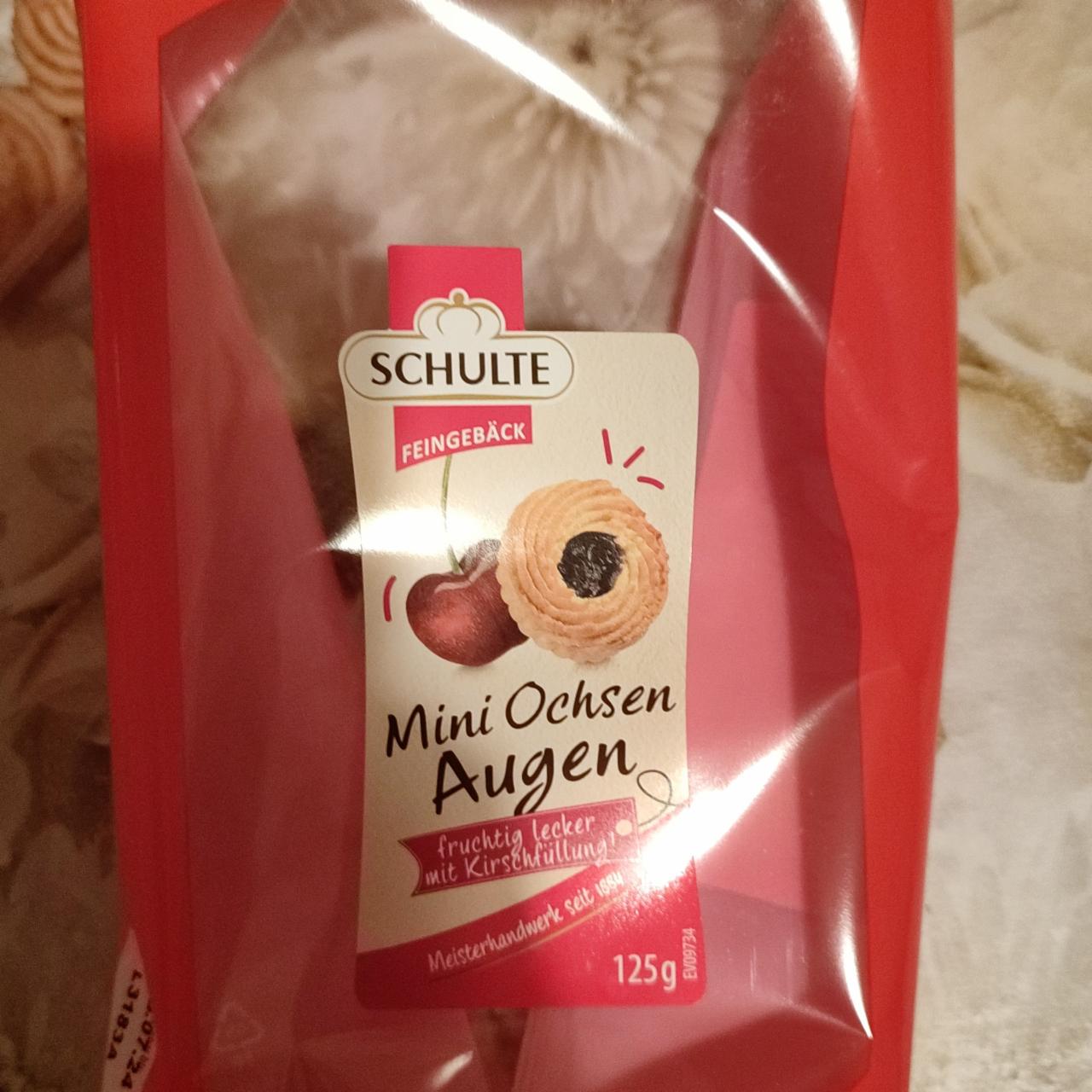 Фото - Печенье Mini Ochsen Augen Schulte