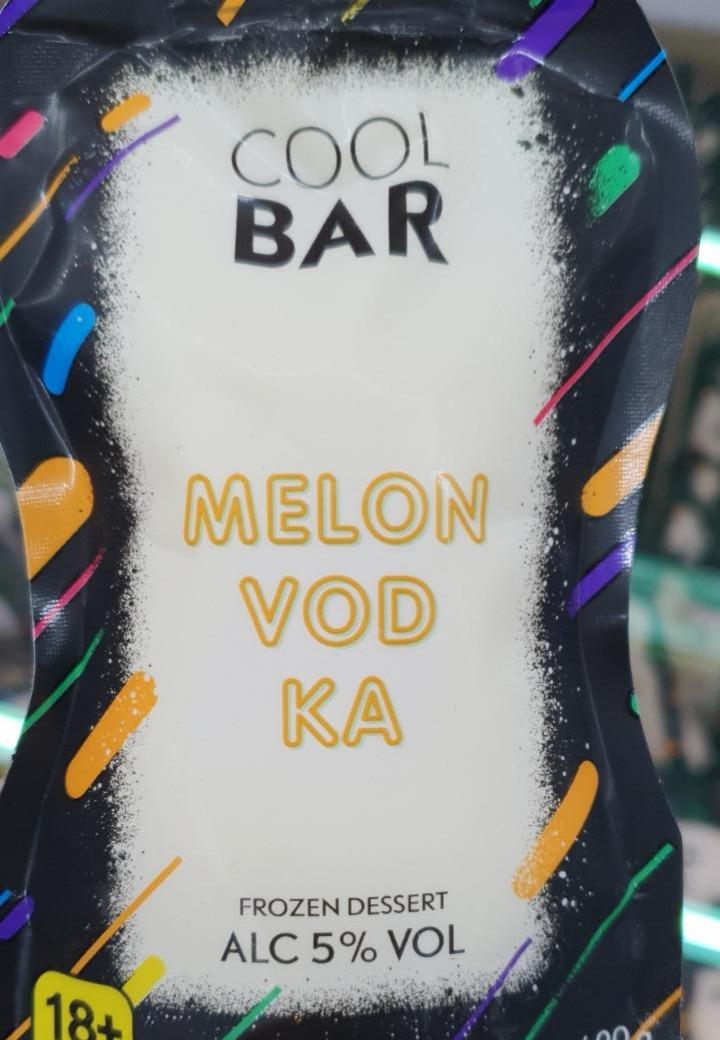 Фото - Десерт 5% замороженный с водкой Melonvodka Cool Bar