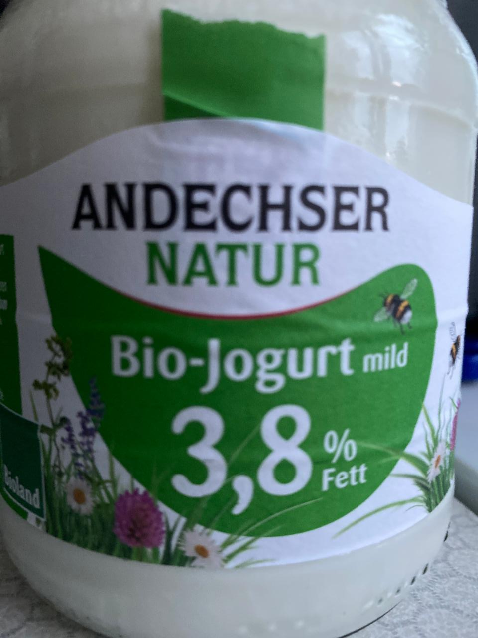 Фото - Bio Joghurt mild 3.8% Andechser Natur