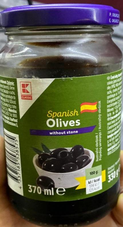 Фото - Spanish olives without stone K-Classic