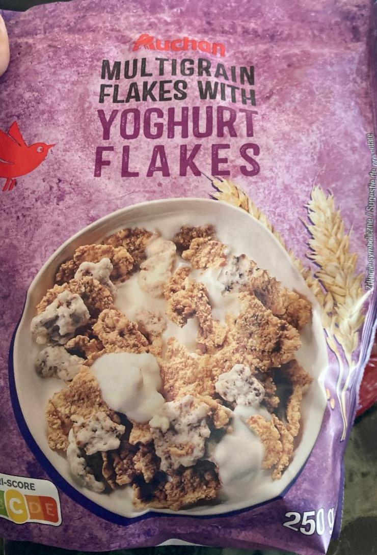 Фото - Multigrain flakes with yoghurt flakes Auchan