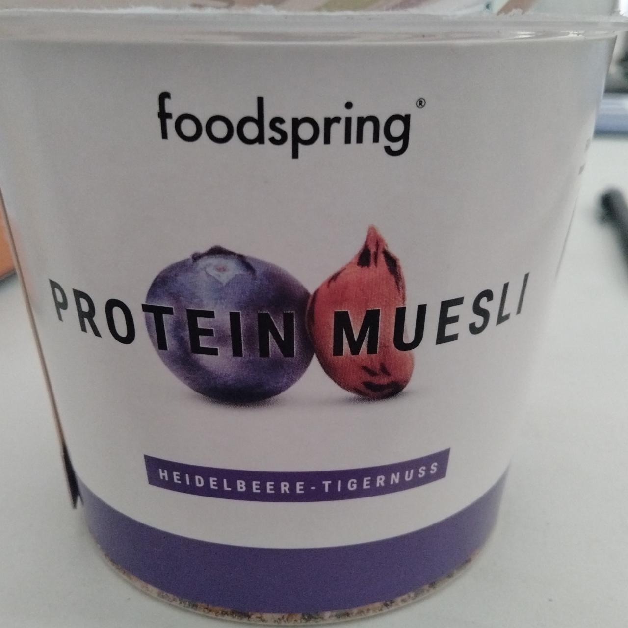 Фото - Мюсли протеиновые Protein Muesli Foodspring