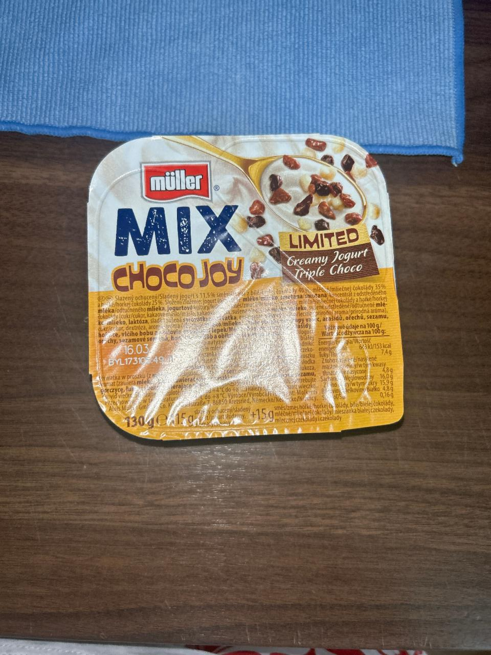 Фото - Mix Choco Joy Creamy Jogurt Triple Choco Müller