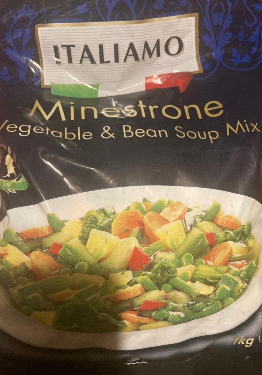 Фото - овощная смесь для супа минестроне Vegetable&Bean Soup Mix Italiamo