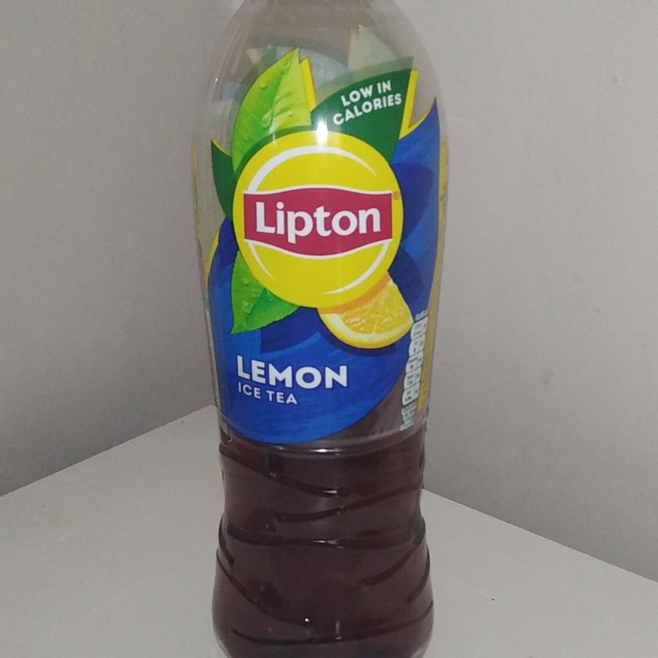 Фото - Чай холодный черный со вкусом лимона Lipton Липтон