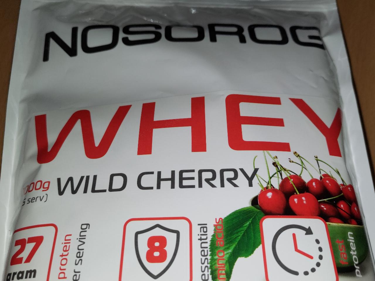 Фото - Протеин сывороточный Whey Wild Cherry Nosorog