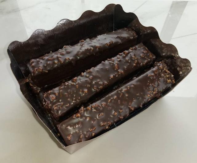 Фото - Печенье ореховое в шоколаде