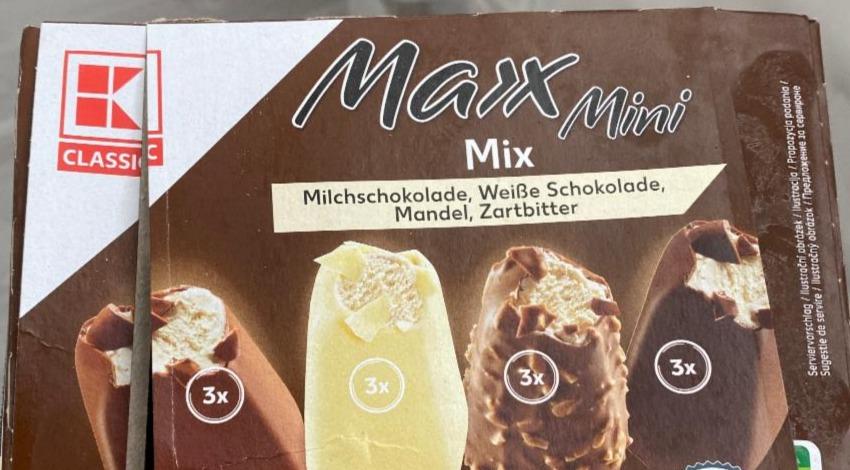 Фото - Мороженое maxi mini mix nanuky Kaufland K-Classic