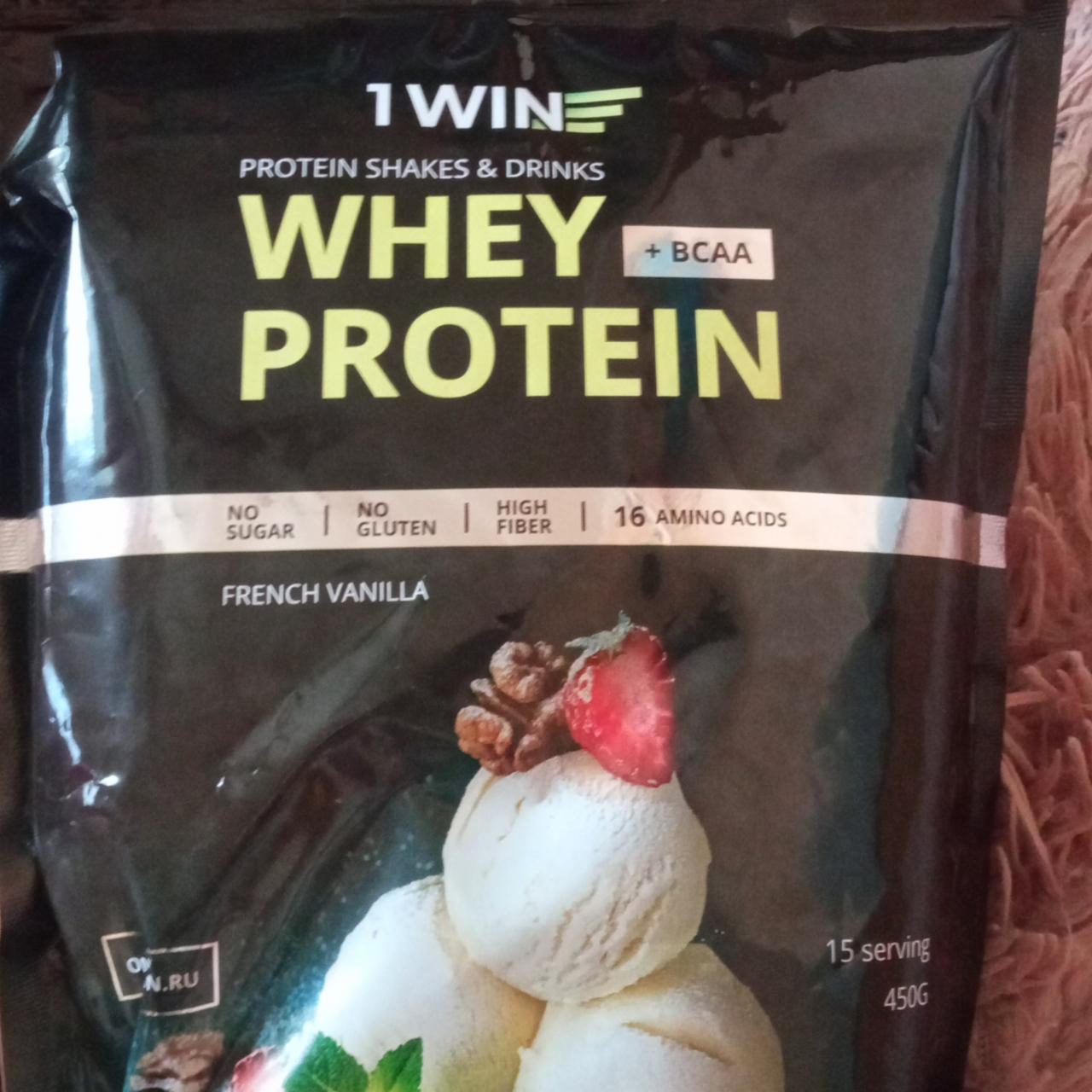Фото - Протеин мороженое Whey Protein 1Win