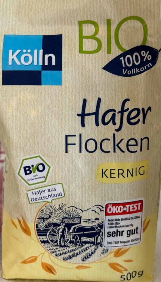 Фото - Овсяные хлопья Bio Hafer Flocken Kölln