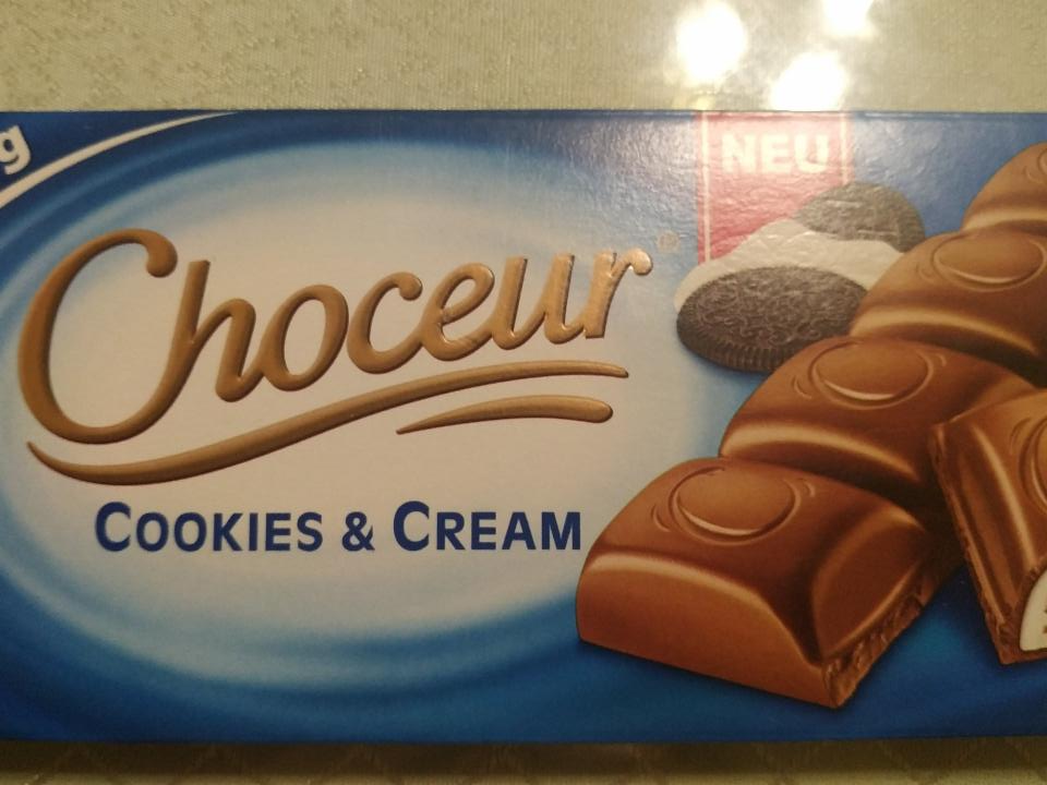 Фото - шоколад Cookiess&Cream Choceur