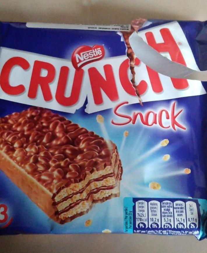 Фото - Батончик глазированный Crunch Snack Nestle