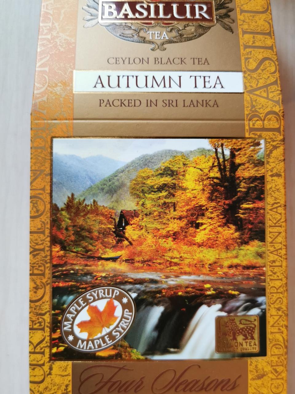Фото - Чай чёрный Autumn tea Four Seasons Basilur